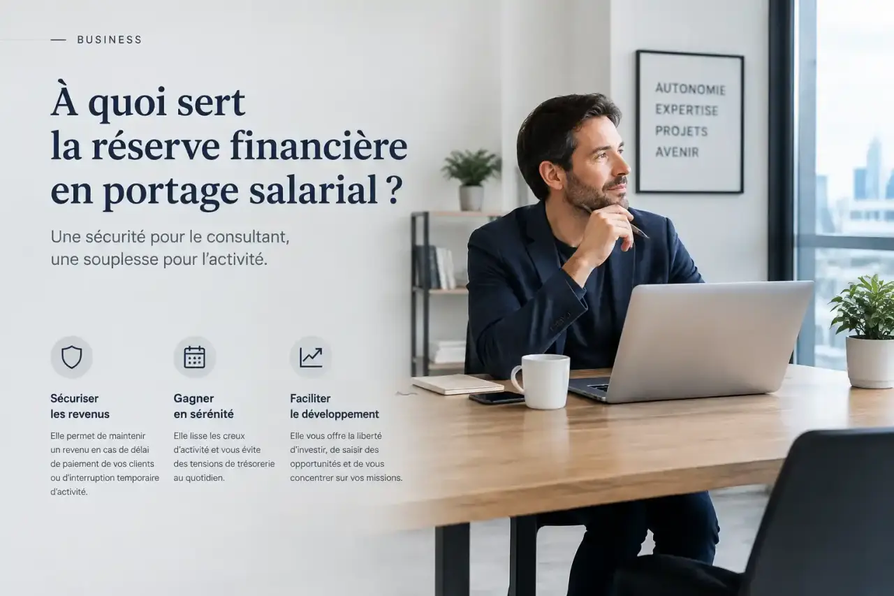 À quoi sert la réserve financière en portage salarial ?